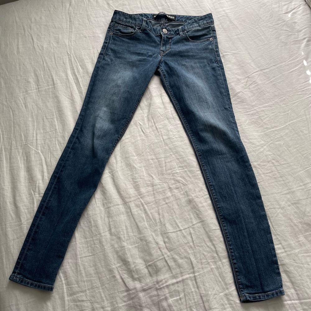 Express Jeans Stella Low Rise Leggings Size 6 Long